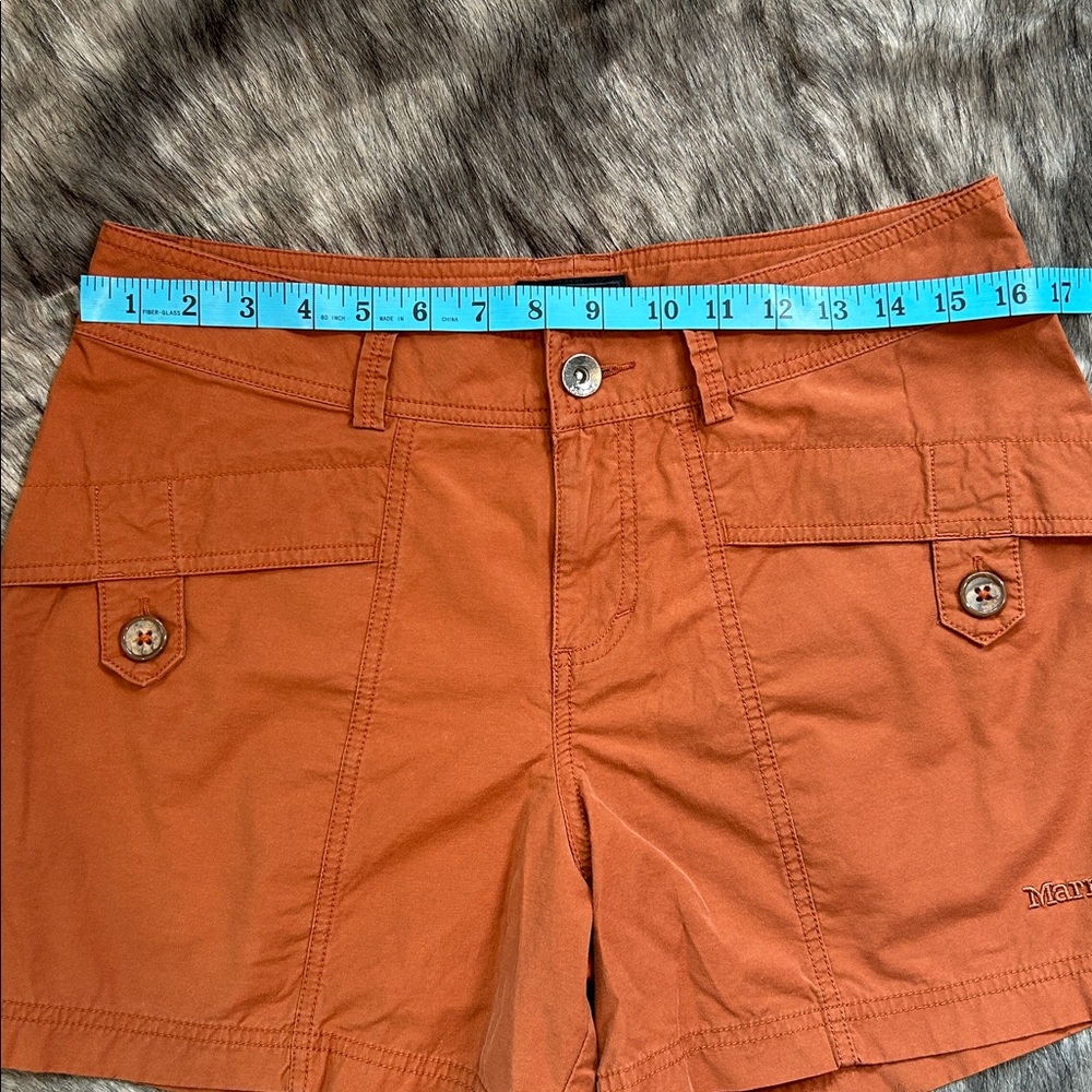 Marmot Ginny Short Hiking Casual Athletic Burnt Orange Women’s Size 8 - Picture 5 of 10